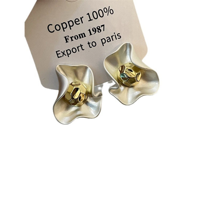 Wholesale Metal Phoenix FlowerEarrings for Women