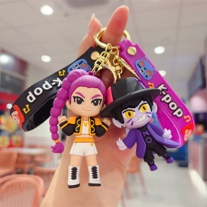 Wholesale KPOP Anime Cartoon Keychain
