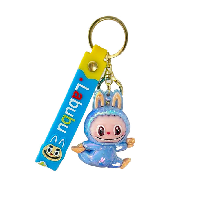 Wholesale Electroplated Keychain Cartoon Silicone Figurine