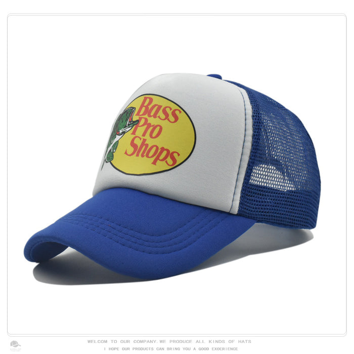 Wholesale Printed baseball cap summer net cap outdoor sunscreen sunshade driver cap