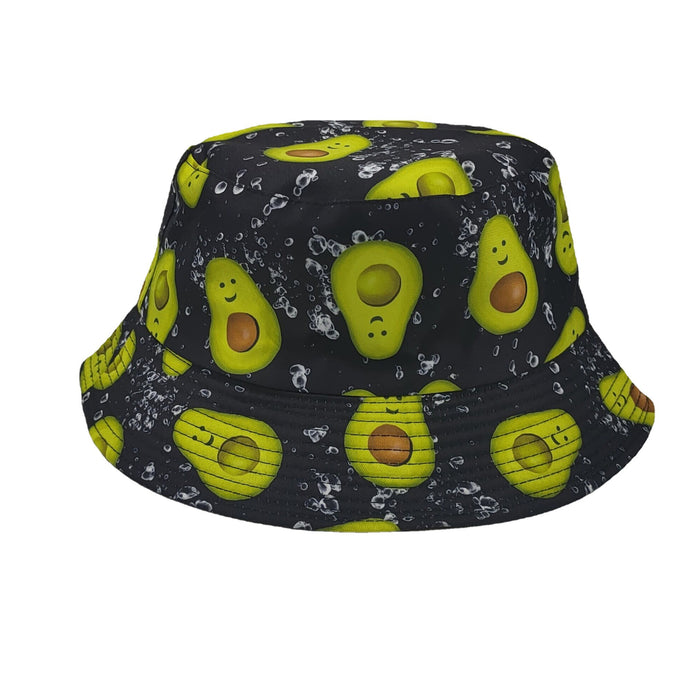 Wholesale  creative avocado  adult casual sunshade basin hat