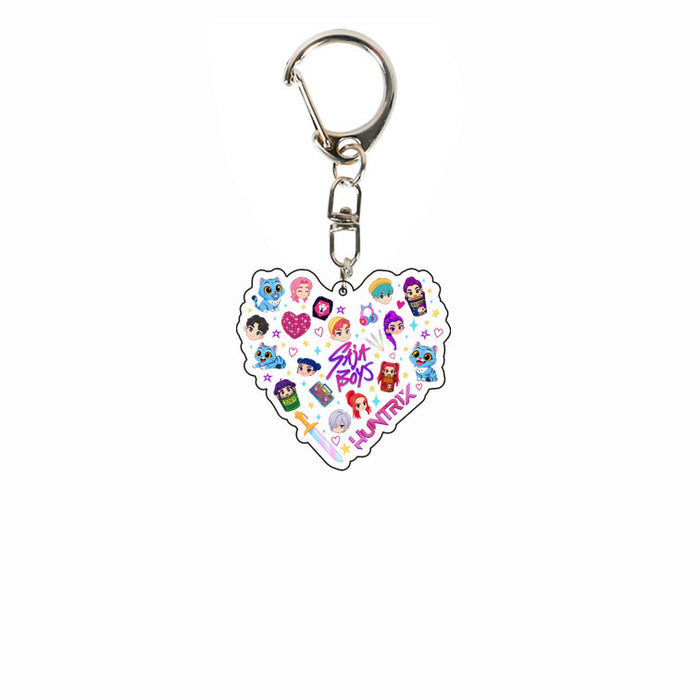 Wholesale Kpop Anime peripheral cute keychain