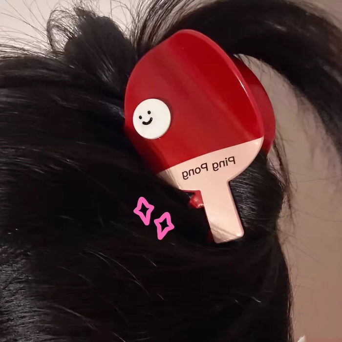 Wholesale Rugby Grabber Basketball Hairpin Football Volleyball Shark Clip Tennis Clip Creative Headwear Hair Accessories