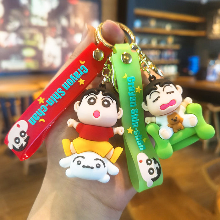 Wholesale Cartoon Doll Silicone Keychain JDC-KC-Tingm261