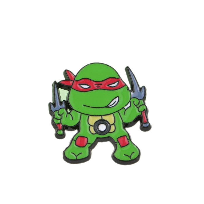 Wholesale Cartoon Character Badge Cartoon Alloy Oil Drop Brooch Green Turtle