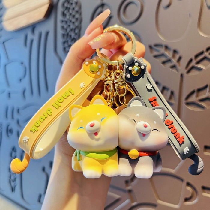 Wholesale Keychain, cute animal, car doll, backpack pendant