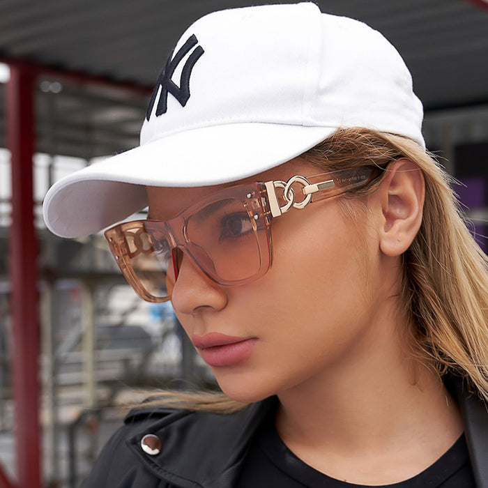 Wholesale Sunglasses Fashion Large Frame Sunglasses