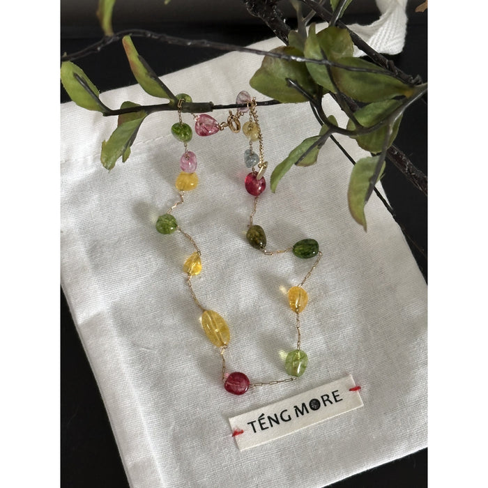 Wholesale Holiday Seaside Suitable Sweet Handmade Beaded Bracelet Necklace with Full Transparency