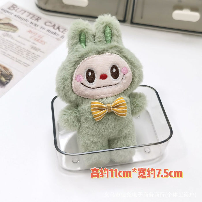 Wholesale Cartoon Cute Cloth Pendant Rabbit Plush Brooch Doll Doll Small Gift Clothing Accessories