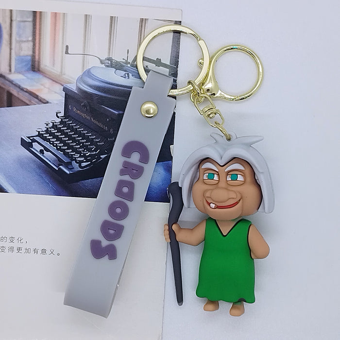 Wholesale Cute cartoon characters key chain pendant bag car key chain Accessories