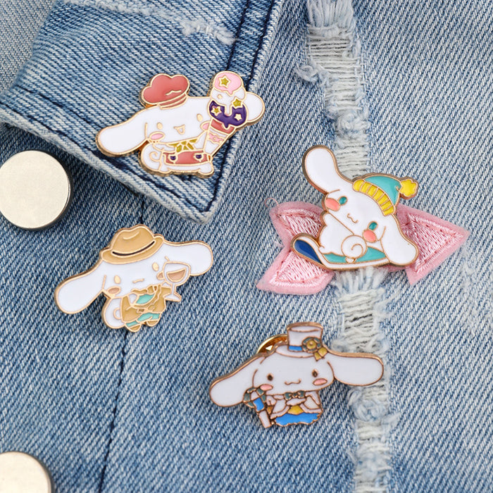 Wholesale Cartoon Cute  Brooch Metal Badge Bag Pin
