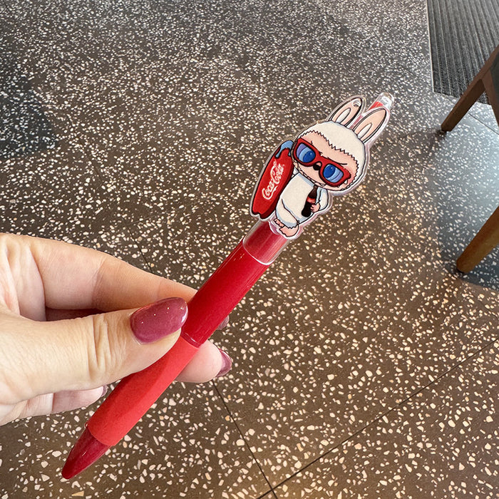 Wholesale Funny cartoon cute  neutral pen,  high-appearance cute little rabbit ballpoint pen