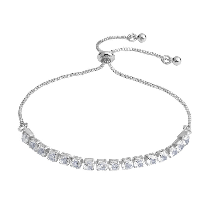 Wholesale Full Diamond Claw Chain Fashion Simple Jewelry Shrink Activity Bracelet