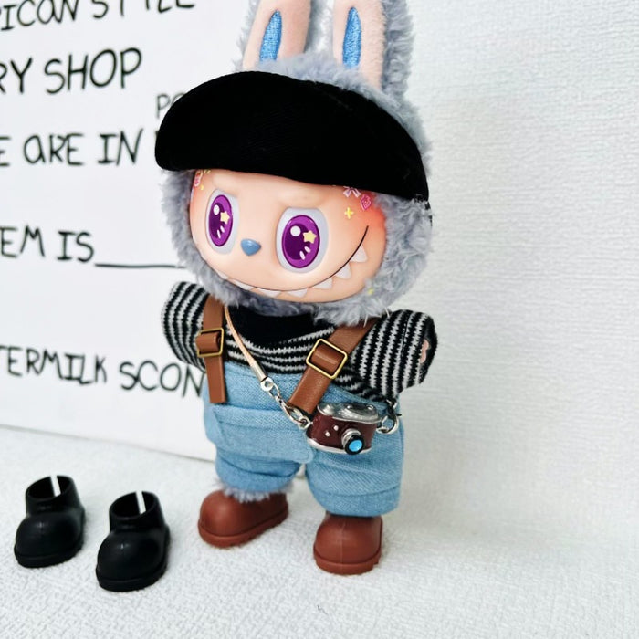 Wholesale Sweatshirt and overalls suit clothing set dress-up baby clothes