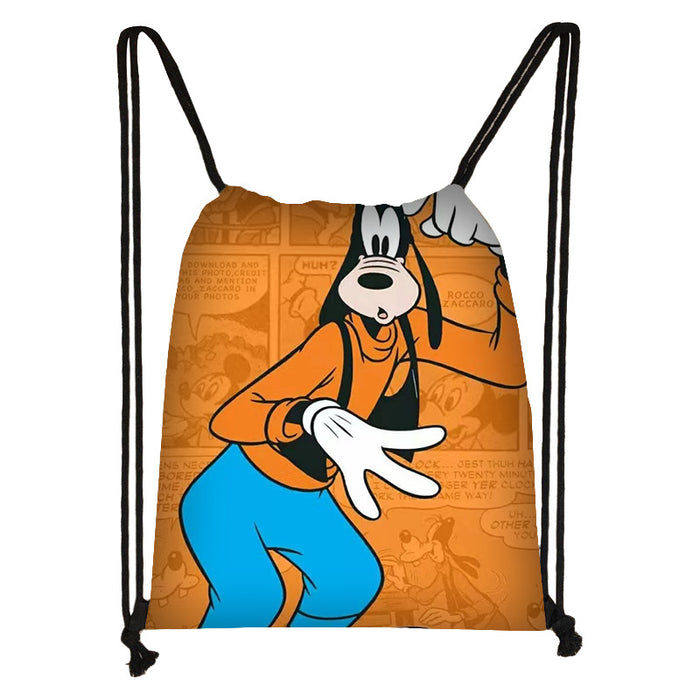 Wholesale Outdoor Portable Cute Cartoon Printed Drawstring Bag JDC-BP-Changs005