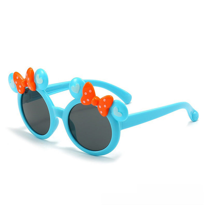 Wholesale Children's Sunglasses Fashion Cute Cartoon Sunglasses Personalized Girls' Sunshade Glasses