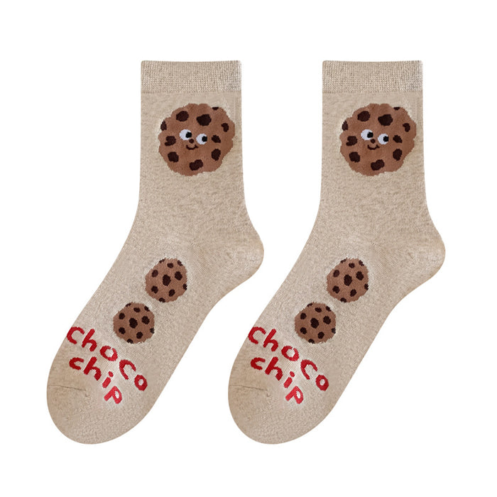 Wholesale Socks, mid tube socks, cotton socks, special cartoon creative socks, anti odor and sweat absorbing versatile socks