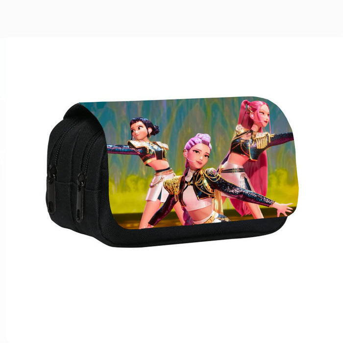 Wholesale Double-layer pencil case KPop pencil case