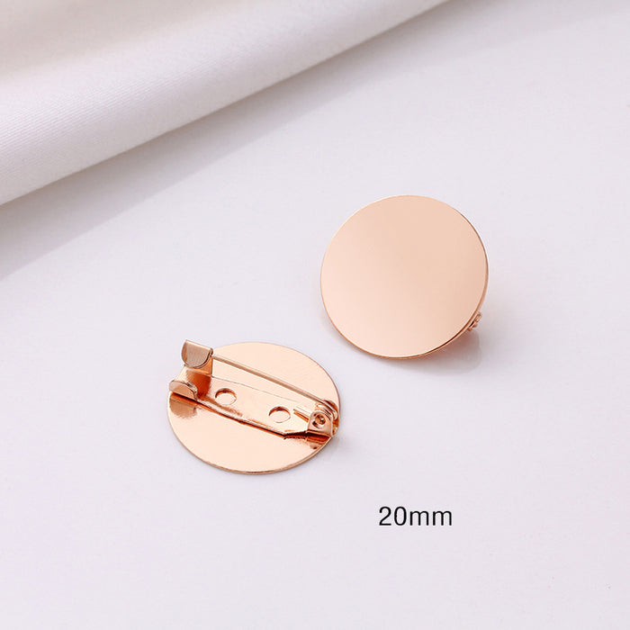 Wholesale Brooch Accessories Tray Pin Buckle Brooch Accessories Corsage