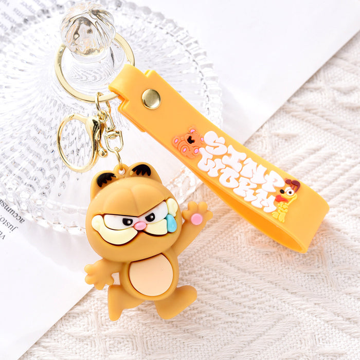 Wholesale Cute Cartoon Silicone Anime Keychain