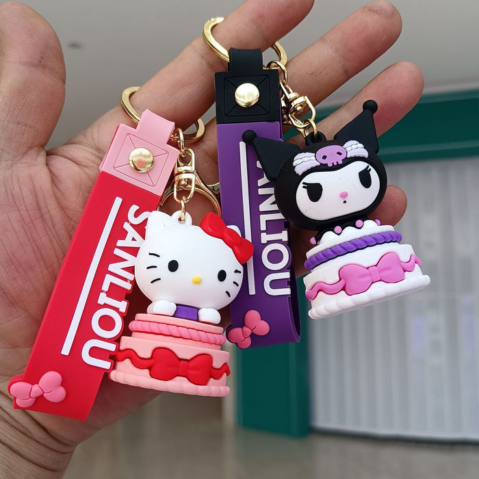 Wholesale Silicone Cartoon Doll Keychain JDC-KC-YChang001