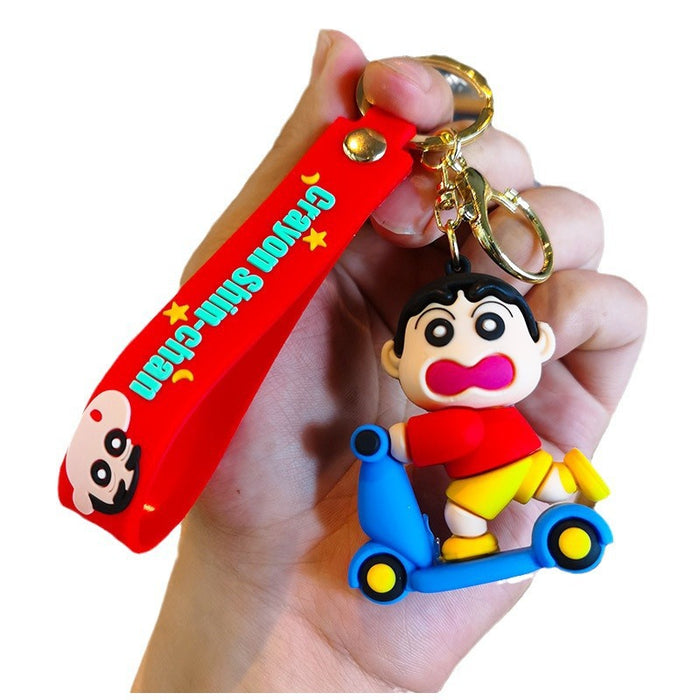 Wholesale Cartoon Doll Silicone Keychain JDC-KC-Tingm265