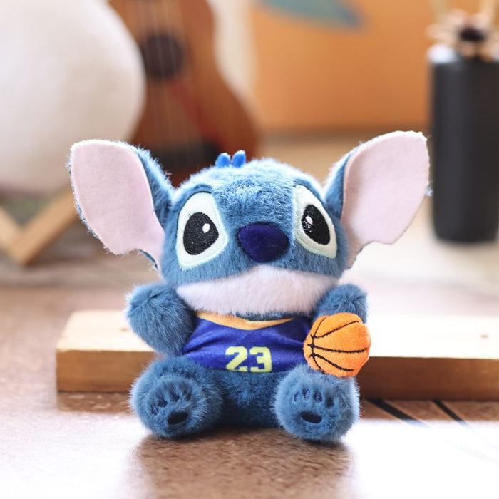 Wholesale Cute Sports Pendant Plush Toy Doll Rock  Bag Pendant Keychain Doll