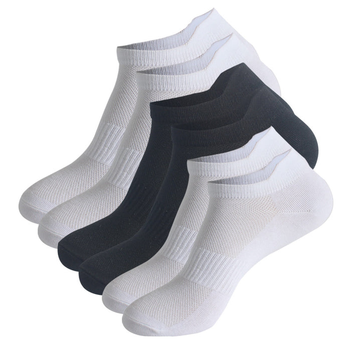 Wholesale 10 pairs of mesh socks, thin sports cotton socks