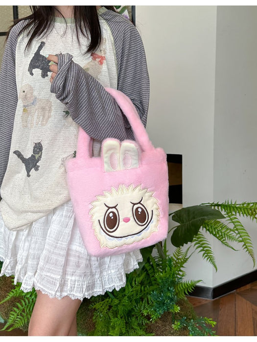 Wholesale Portable Doll Crossbody Bag Cartoon Backpack Doll Coin Plush Bag Children' s Backpack