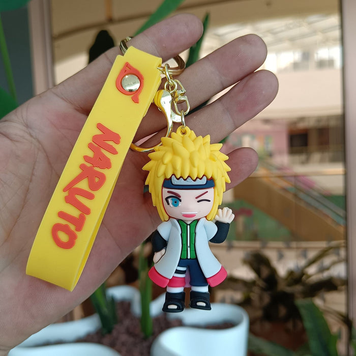 Wholesale Cartoon Silicone Anime Keychain JDC-KC-YiChang035