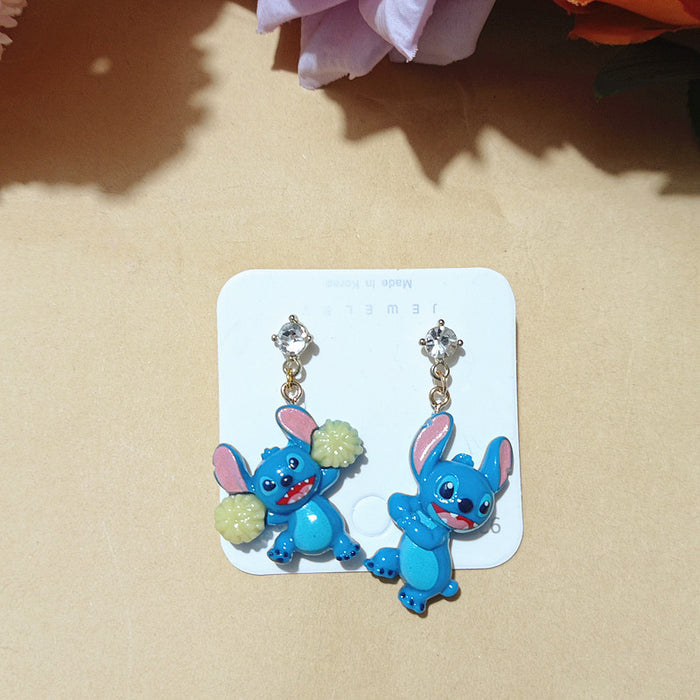 Wholesale Cute Resin Cartoon Earrings JDC-ES-Xiaox016