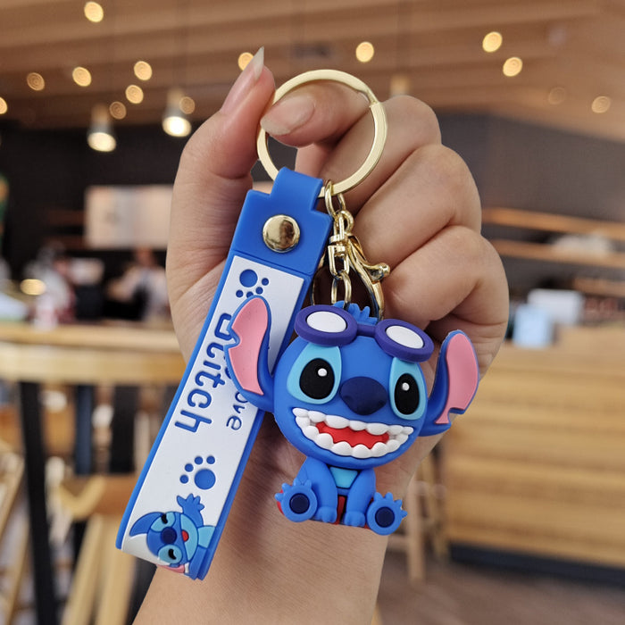 Wholesale Cartoon Silicone Doll Keychain JDC-KC-ZhuoRan021