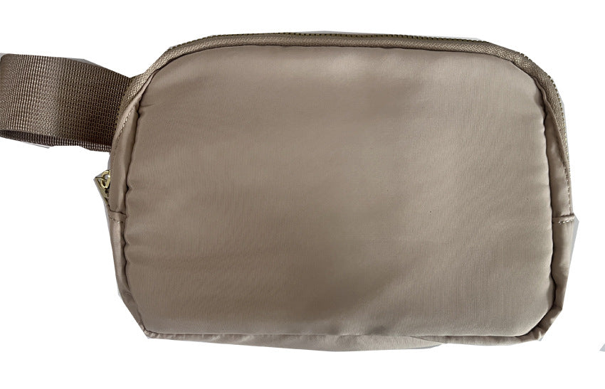 Wholesale Outdoor Running Waist Bag Lulu Same Style Crossbody Bag Chest Bag Nylon Waterproof Sports Waist Bag
