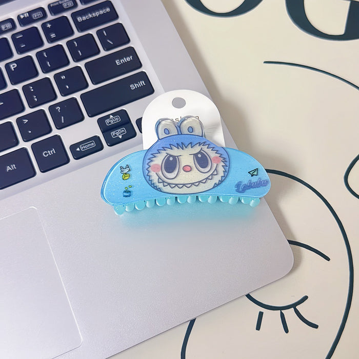 Wholesale Cartoon print kids'  hair clips available in a variety of colors