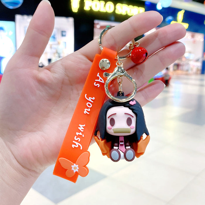 Wholesale Cartoon Doll Bag Pendant Car Key Chain Doll Machine Small Gift