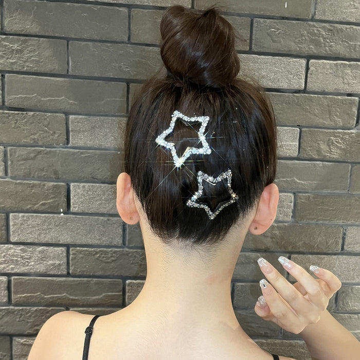 Wholesale Five-pointed Star Hairpin JDC-HC-AiGang003