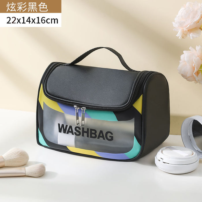 Wholesale Cosmetic bag large capacity cosmetic storage bag portable waterproof toiletry bag
