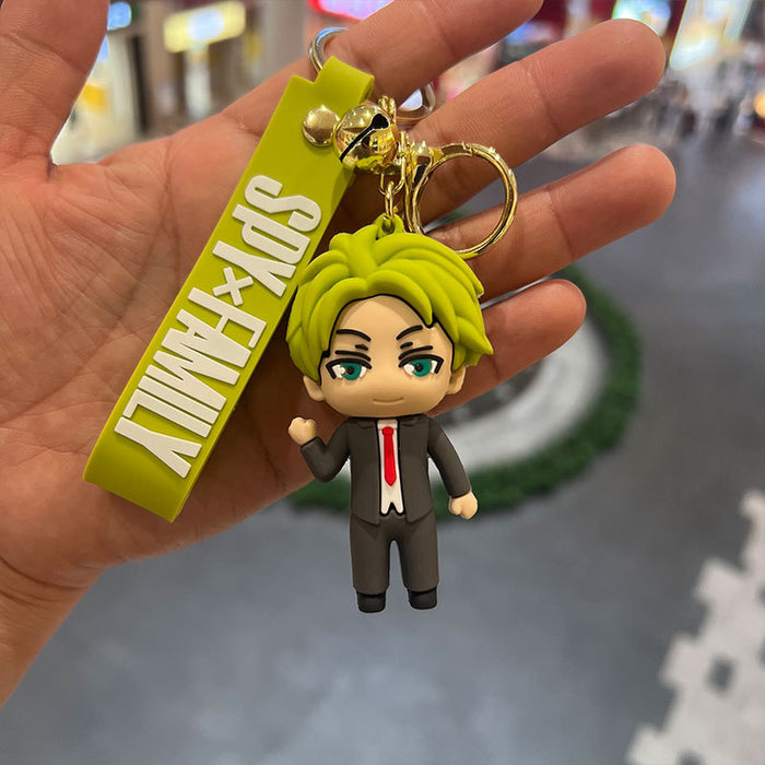 Wholesale Cartoon Keychain Epoxy PVC Doll Mobile Phone Keychain Pendant Accessories JDC-KC-MiaoYi005