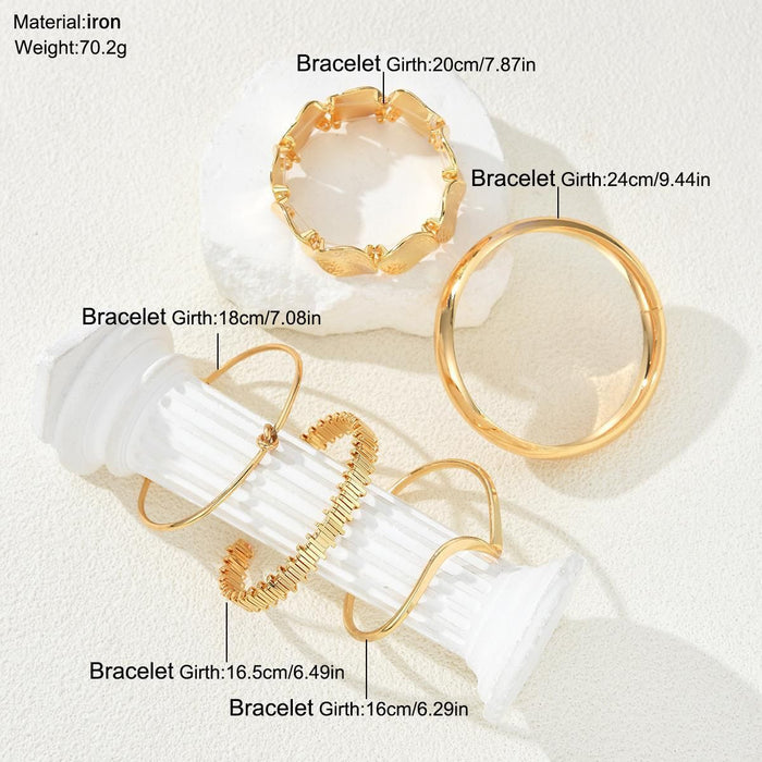 Wholesale Leaf smooth bangle