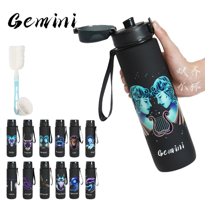 Wholesale Constellation water cup bounce cup plastic water cup