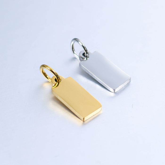 Wholesale Stainless steel bracelet, bracelet hang tag, mirror polished electroplating