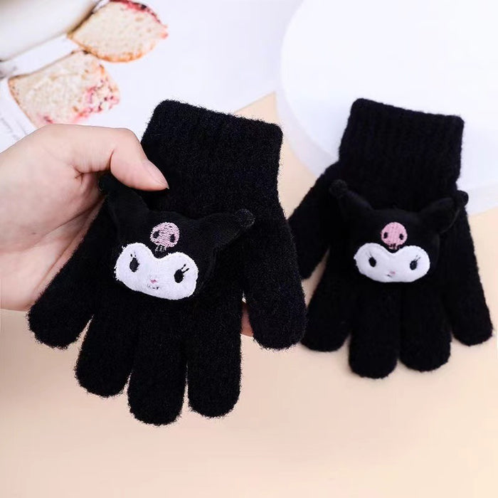 Wholesale Children' s Gloves Finger Cute Winter Gloves