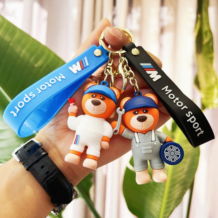 Wholesale PVC Cartoon Doll Keychain JDC-KC-WuYi276