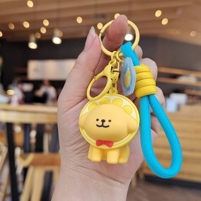 Wholesale Cartoon Silicone Doll Keychain JDC-KC-ZhuoRan013