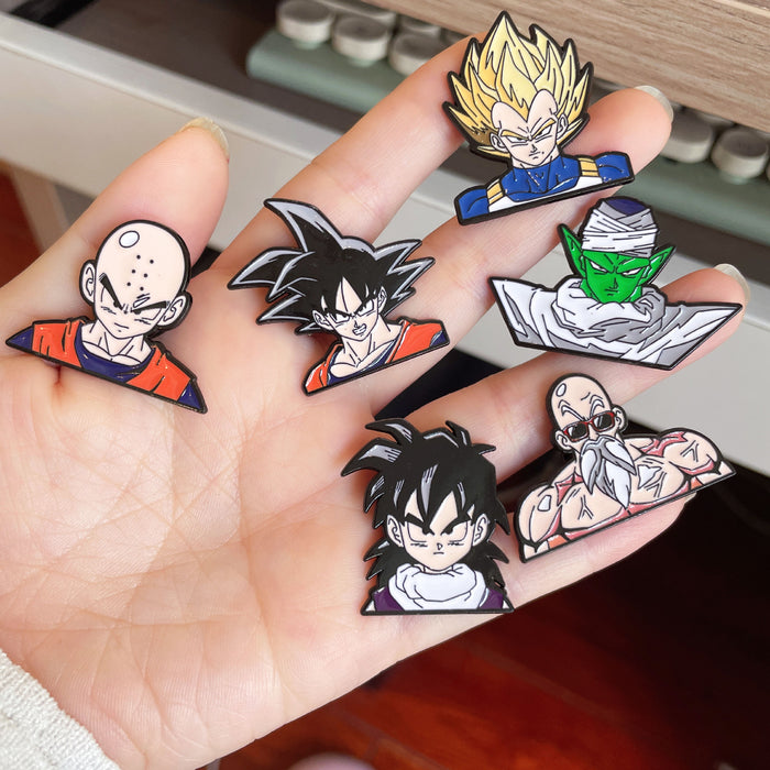 Wholesale Anime badge cartoon metal badge decoration