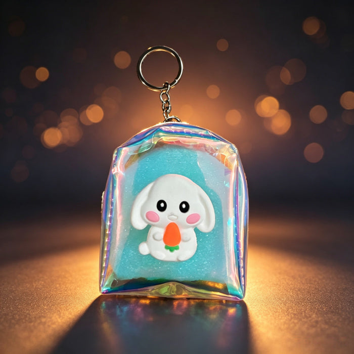 Wholesale Cartoon Animal Transparent PVC Backpack Coin Purse Cute Small Wallet