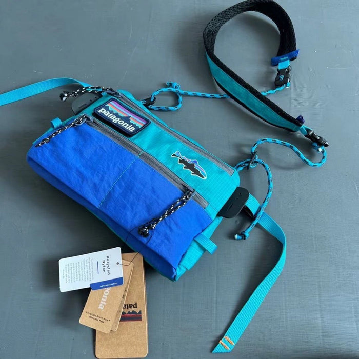 Wholesale Outdoor Multi-Functional Lightweight Waterproof Plaid Nylon Lure Fishing Bag Crossbody Bag