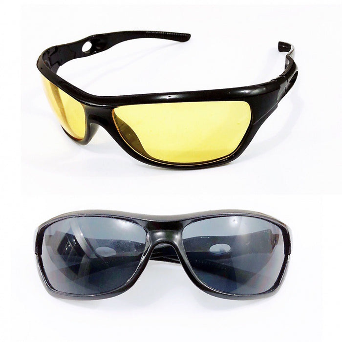 Wholesale New Sunglasses for Men, Sports Sunglasses, Cycling Night Vision Glasses, Outdoor Sports Windproof and Insect proof Glasses