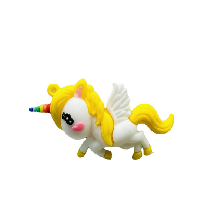 Wholesale Cute Angel Keychain PVC Soft Plastic Bag Pendant