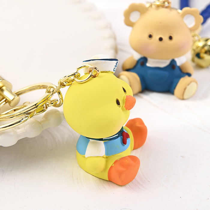 Wholesale Creative Resin Keychain Cute Car Pendant Bag Boutique Pendant